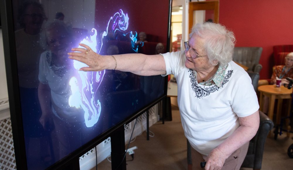 Interactive technology at Prince George Duke of Kent Court